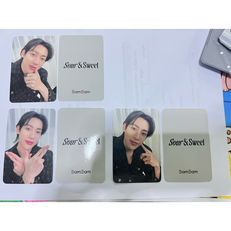 (พร้อมส่ง) Card แท้ BamBam Album Sour&Sweet