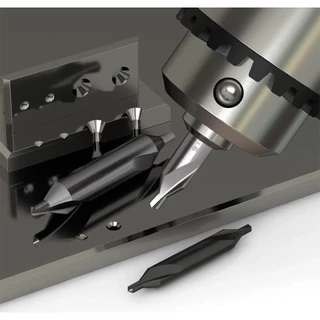 ดอกนำศูนย์ HSS 60องศา สีเงิน CENTER DRILL HSS 1มิล-5มิล