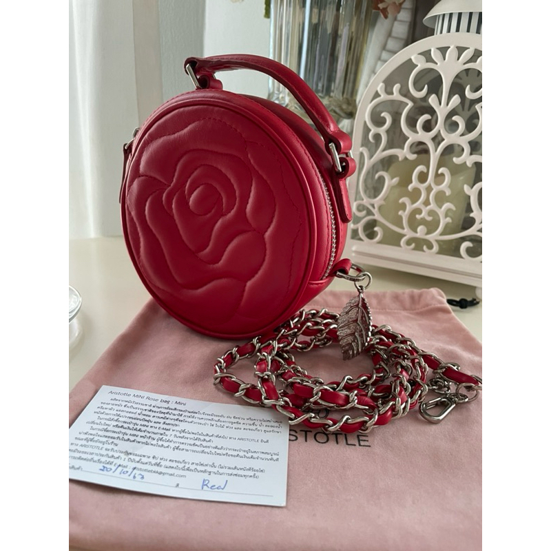 Aristotle Mini Rose bag สี Red