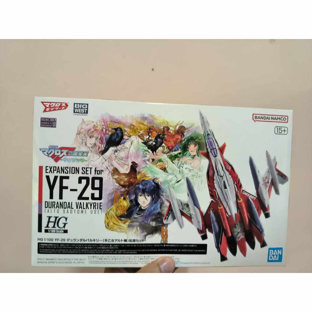 P-BANDAI EXPANSION SET FOR YF-29 DURANDAL VALKYRIE (ALTO SAOTOME USE)