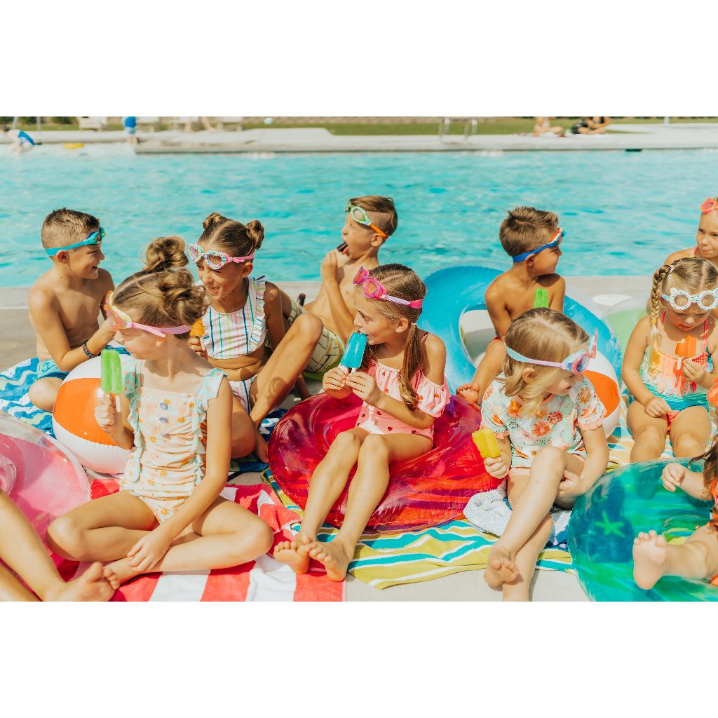 AQUA2UDE แว่นตาว่ายน้ำเด็กอัคควาทูด  ยอดฮิตจากอเมริกา สำหรับเด็ก 3 ขวบขึ้นไป CAR - BLUE  ใส่สบาย ของใช้เด็กน่ารัก - รูปที่ 4