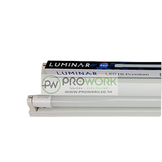 ชุดเซ็ท LED นีออน T8 9W LUMINAR 900 lumen DAYLIGHT