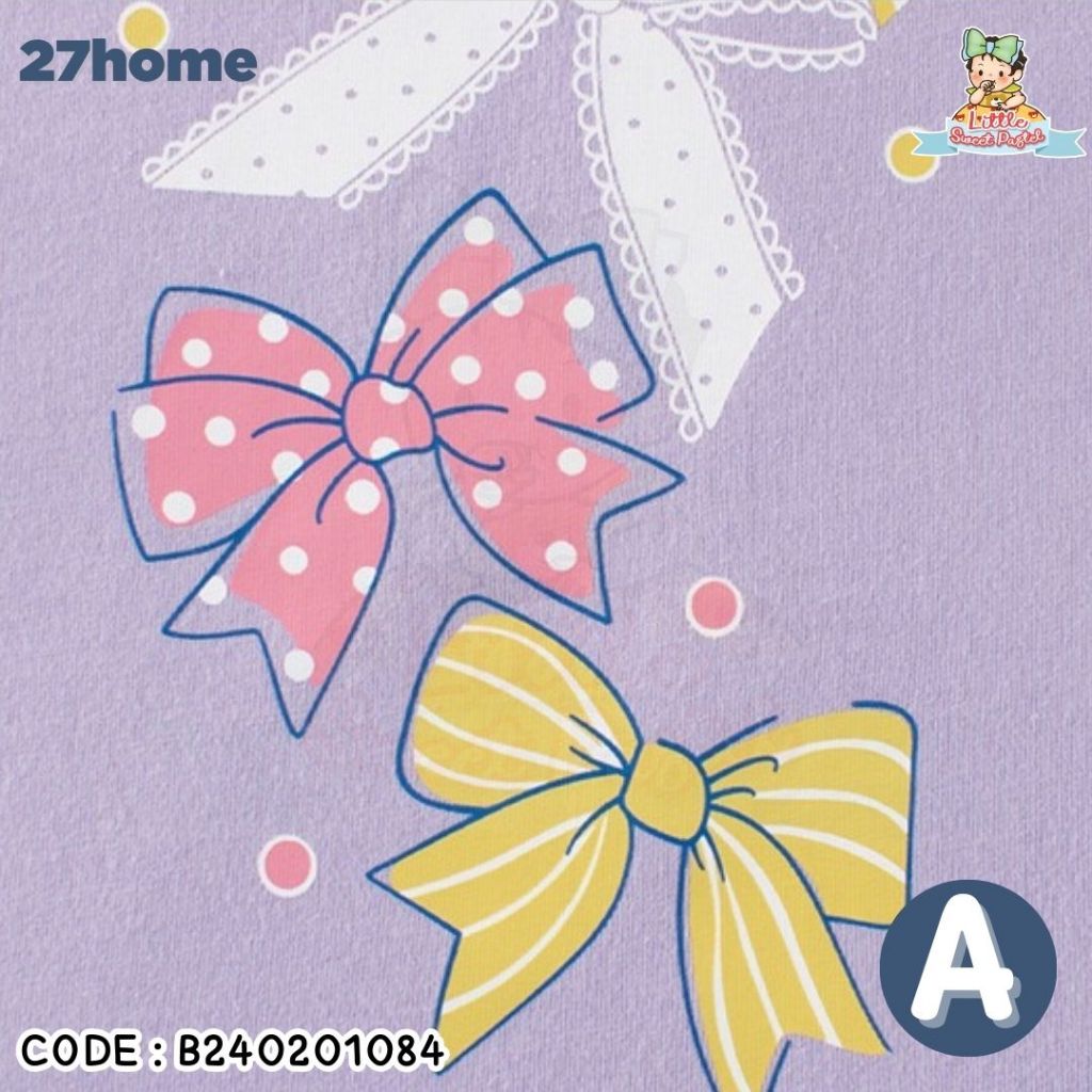 ✅พร้อมส่งในไทย✅เสื้อแขนสั้น เสื้อยืด คอกลม เด็กชาย เด็กหญิง 27home B240201084 ราคา ถูกที่สุด ดีลบีเคเค แกลเลอรีภาพที่ 2