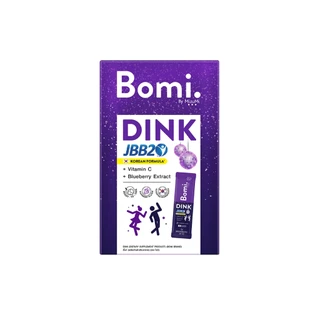 Bomi DINK (4x2.5g) ผลิตภัณฑ์เสริมอาหาร แก้แฮงค์ ลดอาการมึนเมาขณะดื่ม ฟื้นฟูบำรุงตับ สารต้านอนุมูลอิสระ