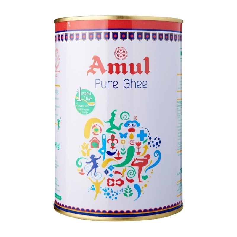 Amul Pure Ghee Original - ❗️เนยแท้ 100%❗️เนยกี - 500Lt, 1Lt 2Lt Pack No Preservative and Artificial Food Color Authentic