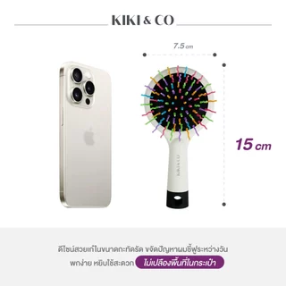 [สินค้าแถม]KIKI&CO Mini Unicorn Comb หวีกระจกพกพา หวีขนาดเล็ก พร้อม กระจกแต่งหน้า ด้านหลัง หวีกระจก หวีพกพา (KMUC)