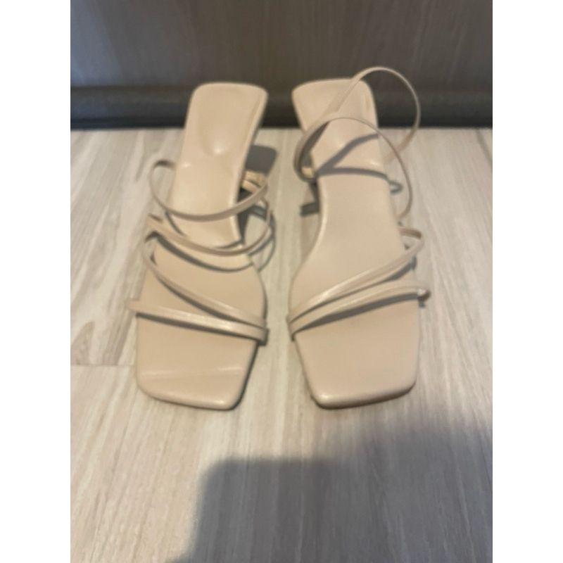 minx shoes ส้นสูง สีนู้ด