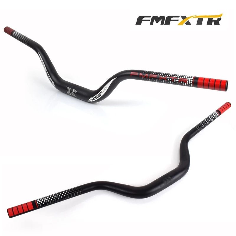 แฮนด์จักรยาน FMFXTR กว้าง 720mm แฮนด์ยก 3.5" วัสดุอลูมิเนียม สวยงาม สำหรับเสือภูเขา จักรยานทัวร์ริ่งสายลุย น่าใช้มาก thumbnail 6