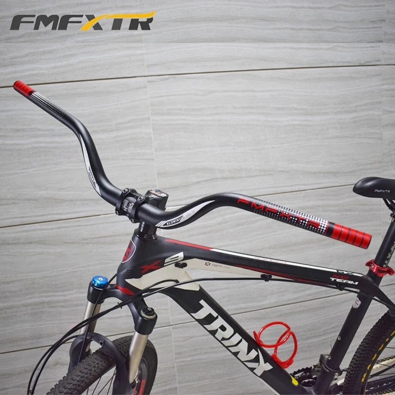 แฮนด์จักรยาน FMFXTR กว้าง 720mm แฮนด์ยก 3.5" วัสดุอลูมิเนียม สวยงาม สำหรับเสือภูเขา จักรยานทัวร์ริ่งสายลุย น่าใช้มาก thumbnail 3