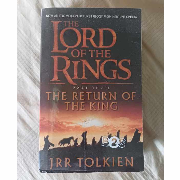 หนังสือมือสอง the LORD of the RINGS part three the return of the king ตีพิมพ์ ปี 1994
