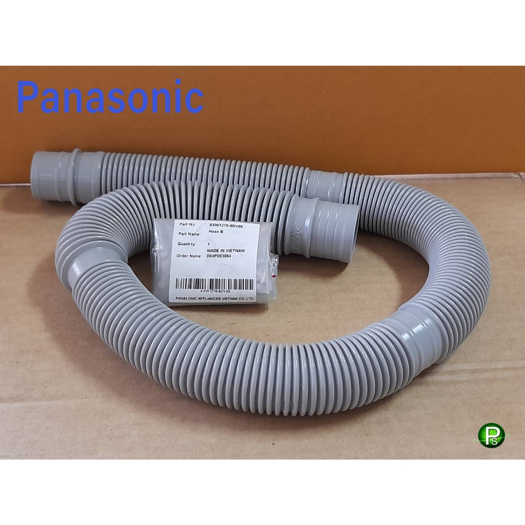 ท่อน้ำทิ้ง HOSE B  AXW1270-8DV00 เครื่องซักผ้า PANASONIC