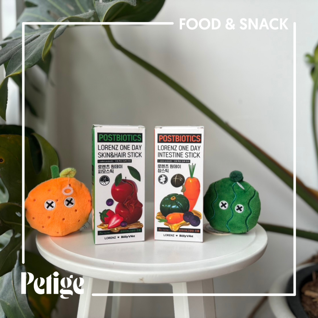 Billy's Vet Postbiotics รูปแบบขนมเลียนำเข้าจากเกาหลี เหมาะสำหรับสุนัขและแมว