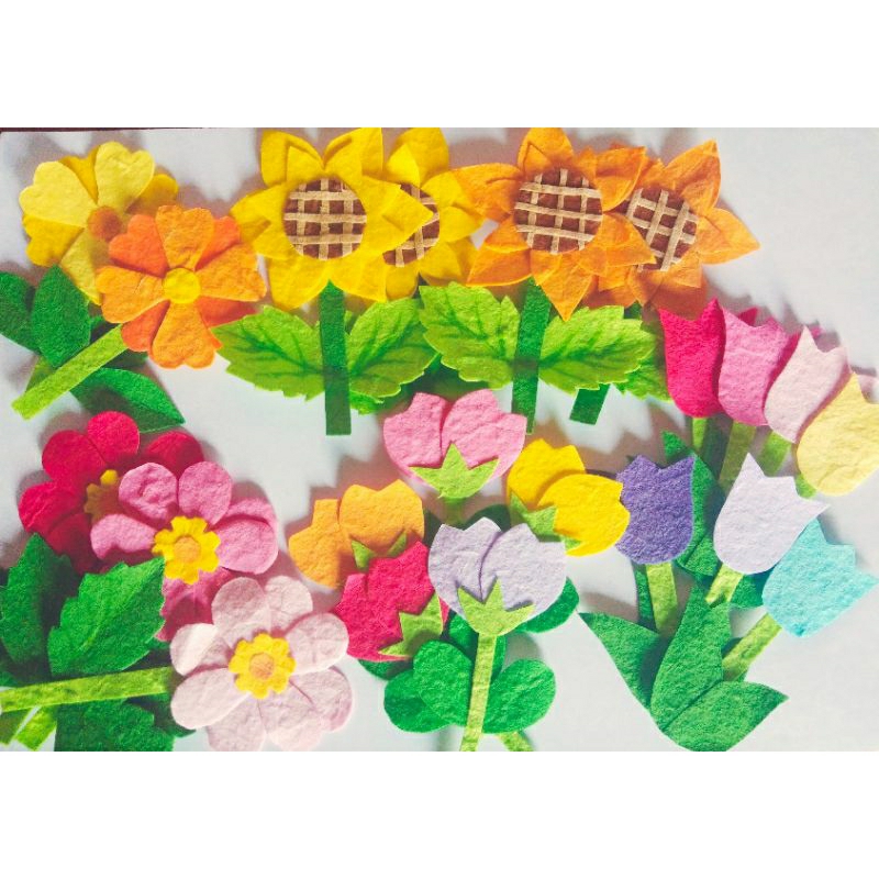 ดอกไม้กระดาษ  ดอกไม้ประดิษฐ์ แต่งบอร์ดแต่งห้องเรียน   งานฝีมือ งานdiy ต่างๆ