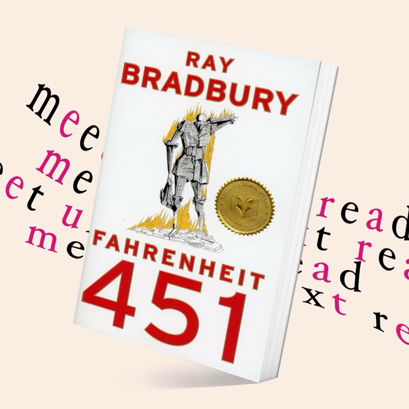 Fahrenheit 451 by Ray Bradbury (หนังสือภาษาอังกฤษ)