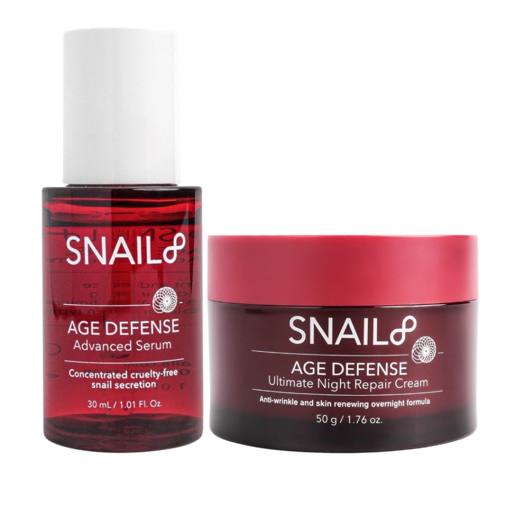 [SNAIL8 DUO SET] SNAIL8 Serum 30mi. และ SNAIL8 Night Cream 60g.