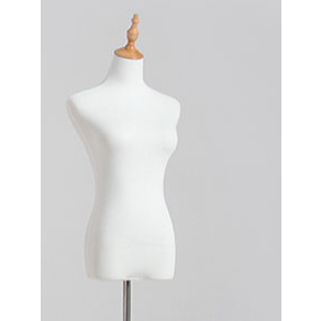 ผ้าคลุมหุ่นนางแบบ เสื้อคลุมหุ่นโชว์สีขาว dress form stretch cover