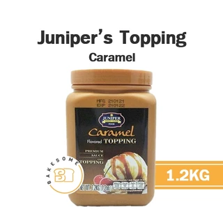 Juniper Topping 1.2 KG. จูนิเปอร์ ท็อปปิ้ง สตรอเบอร์รี่ คาราเมล บลูเบอร์รี่ ชอคโกแลต ชอคโกแลต ฮอตฟัดจ์ บัตเตอร์สก๊อต มะม