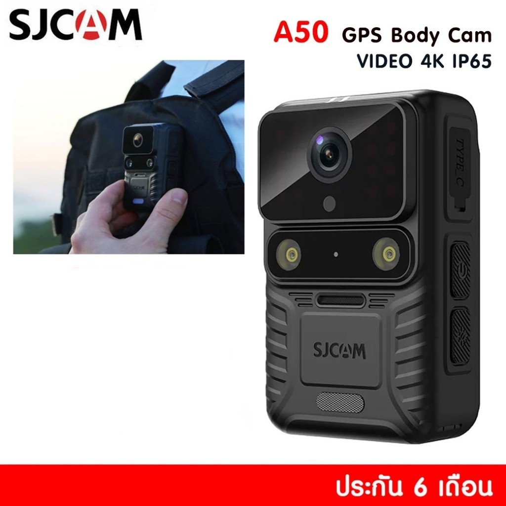 SJCAM A50 กล้องบันทึกวิดีโอ 4K WiFi