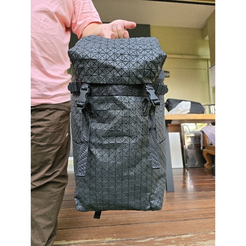 BAO BAO ISSEY MIYAKE BLACK HIKER BACKPACK