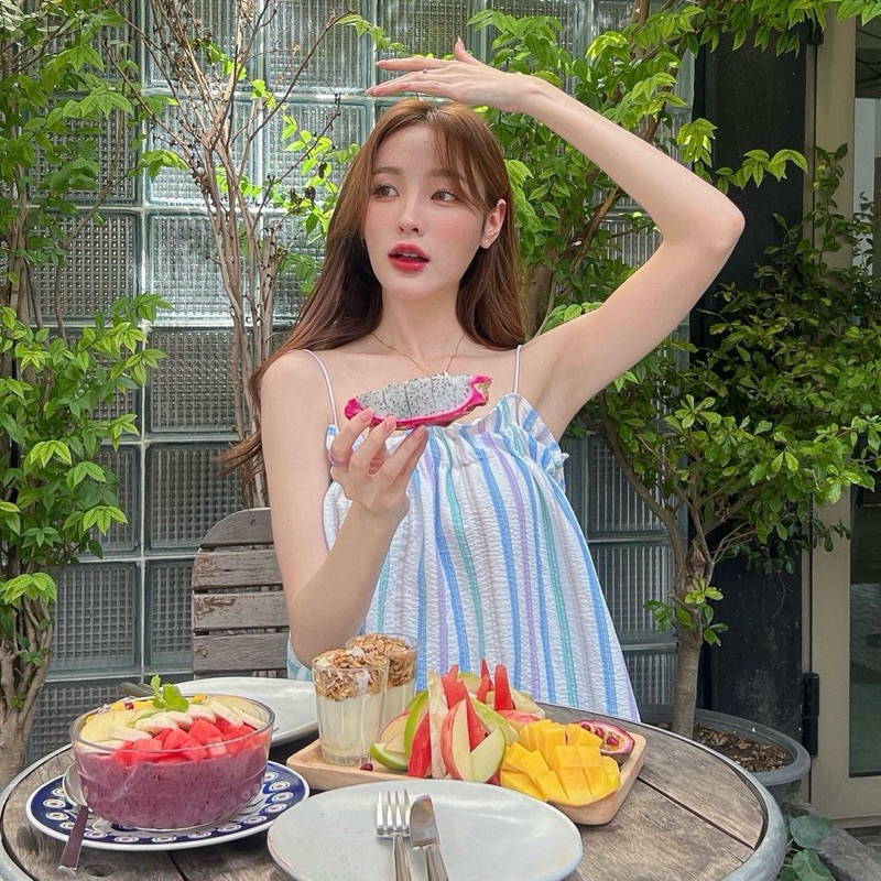 SISSOEUR : Bagel spaghetti strap🥯