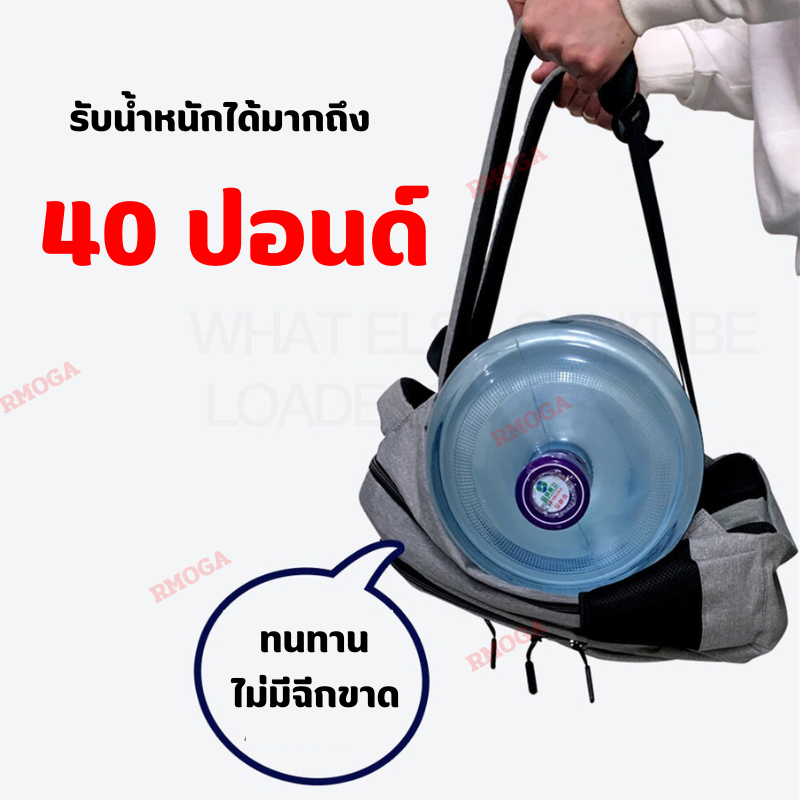 กระเป๋าเป้สะพายหลัง กันน้ำ กระเป๋าผู้ชาย ใส่ของไปทำงาน - รูปที่ 3
