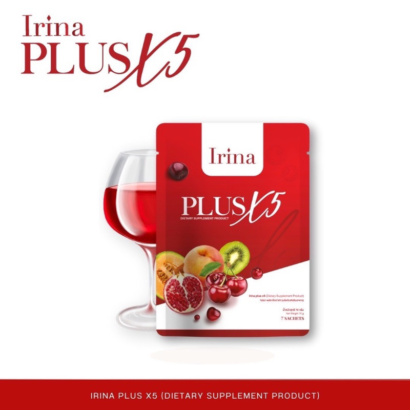 [โปร 1 แถม 1 ] ไอริน่าพลัสIRINA คอลลาเจนลดสิวผิวใส (แพคเกจใหม่) ของแท้รับตรงจากบริษัท