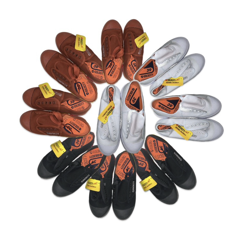 รองเท้านักเรียน ชาย Gold City สายลุยไม่คุยเล่น! ล็อตถูกขั้นเทพ แบบไม่เคยมีมาก่อน