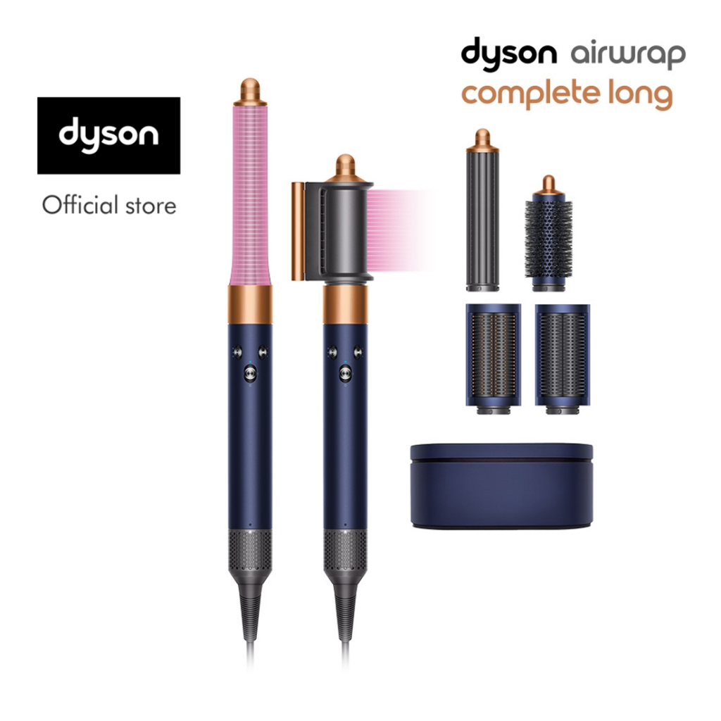 Dyson Airwrap ™ Hair multi-styler and dryer Complete Long (Prussian Blue/Copper) อุปกรณ์จัดแต่งทรงผม แบบครบชุด รุ่นยาว