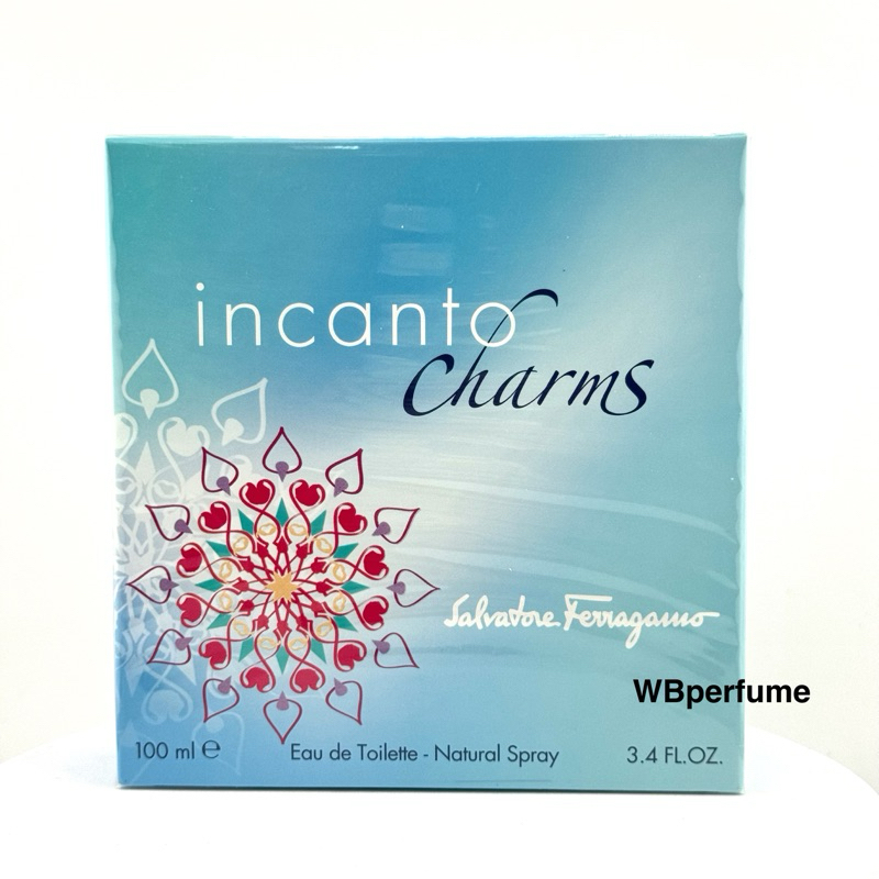 น้ำหอมแท้100% Salvatore Ferragamo Incanto Charms EDT 100 ml.