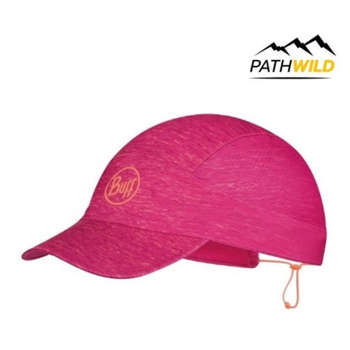 BUFF PACK RUN CAP R-PINK H หมวกวิ่งบัฟ ม้วนพับได้เล็กกะทัดรัด พกพาสะดวก สำหรับใส่วิ่ง ออกกำลังกาย ขน