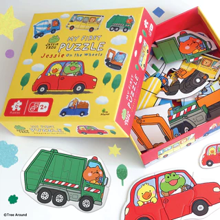 จิ๊กซอว์สำหรับเด็ก - My First Puzzle "JESSIE on the wheels"