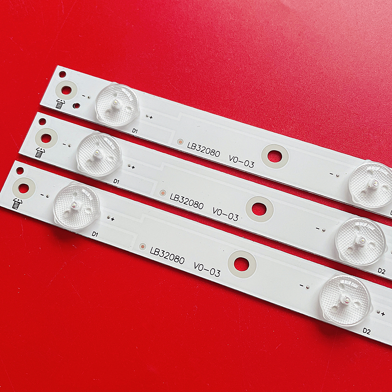 หลอดแบล็คไลท์ทีวี LG 32 นิ้ว รุ่นที่ใช้ได้ 32LH500D 32LJ550D 32LV300C 3 แถว 7 ดวง LED Backlight LG สินค้าใหม่ 100% - รูปที่ 2