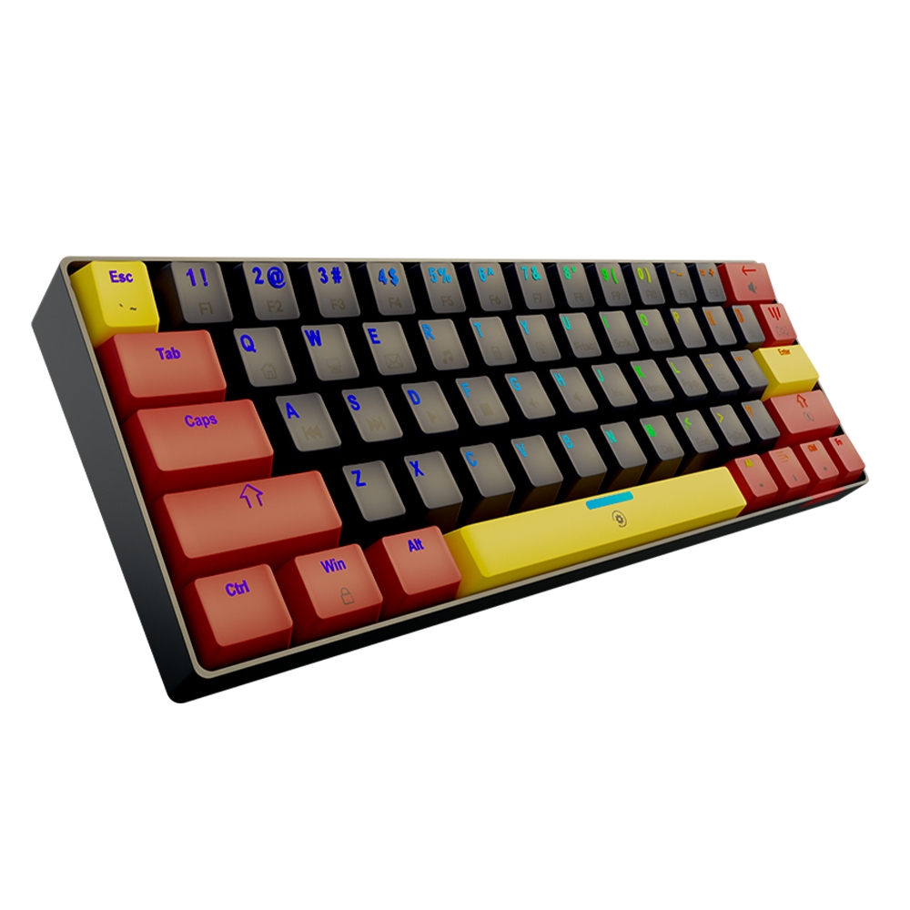 Neolution E-Sport Gaming Keyboard PATHEON คีย์บอร์ดเกมมิ่ง แมคคานิคอลคีย์บอร์ด PBT Double shot