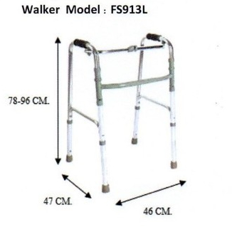 WALKER ที่หัดเดิน รุ่น FS913L อุปกรณืช่วยการเดิน ปรับระดับความสูงได้