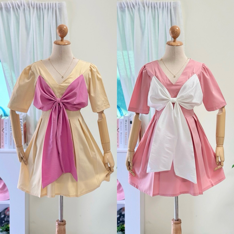 Dressbigbowww ทรงปล่อยคอวี (Bw-2)