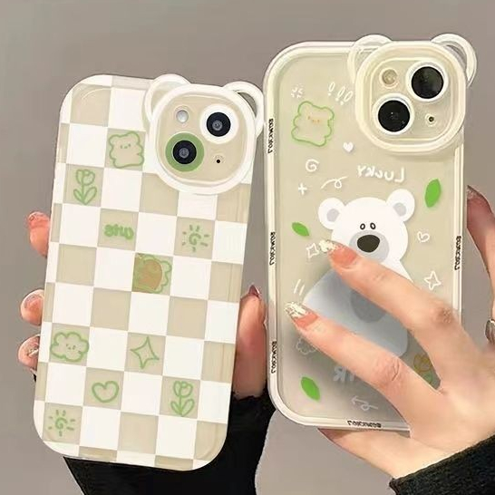 เคสไอโฟนสวยๆ ลายการ์ตูน เคสไอโฟนคู่ สําหรับ iPhone 7 8 11 12 13 14 Pro Max X XR XS Max Plusซิลิโคนนุ่ม กันกระแทกและ