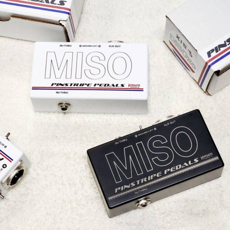 Pinstripe Pedal | MISO – Mono Line Isolator Direct Box DI และกันไฟย้อน