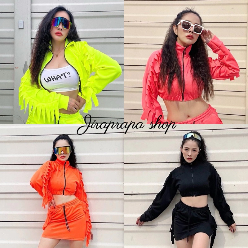เซ็ตนีออนนีใจ มองจากดาวอังคารยังเห็นคุณพรี๊ สีสด แสบตา ใครกำลังมองหาชุดใส่ไปปาร์ตี้แนะนำชุดนี้เลยค่ะ