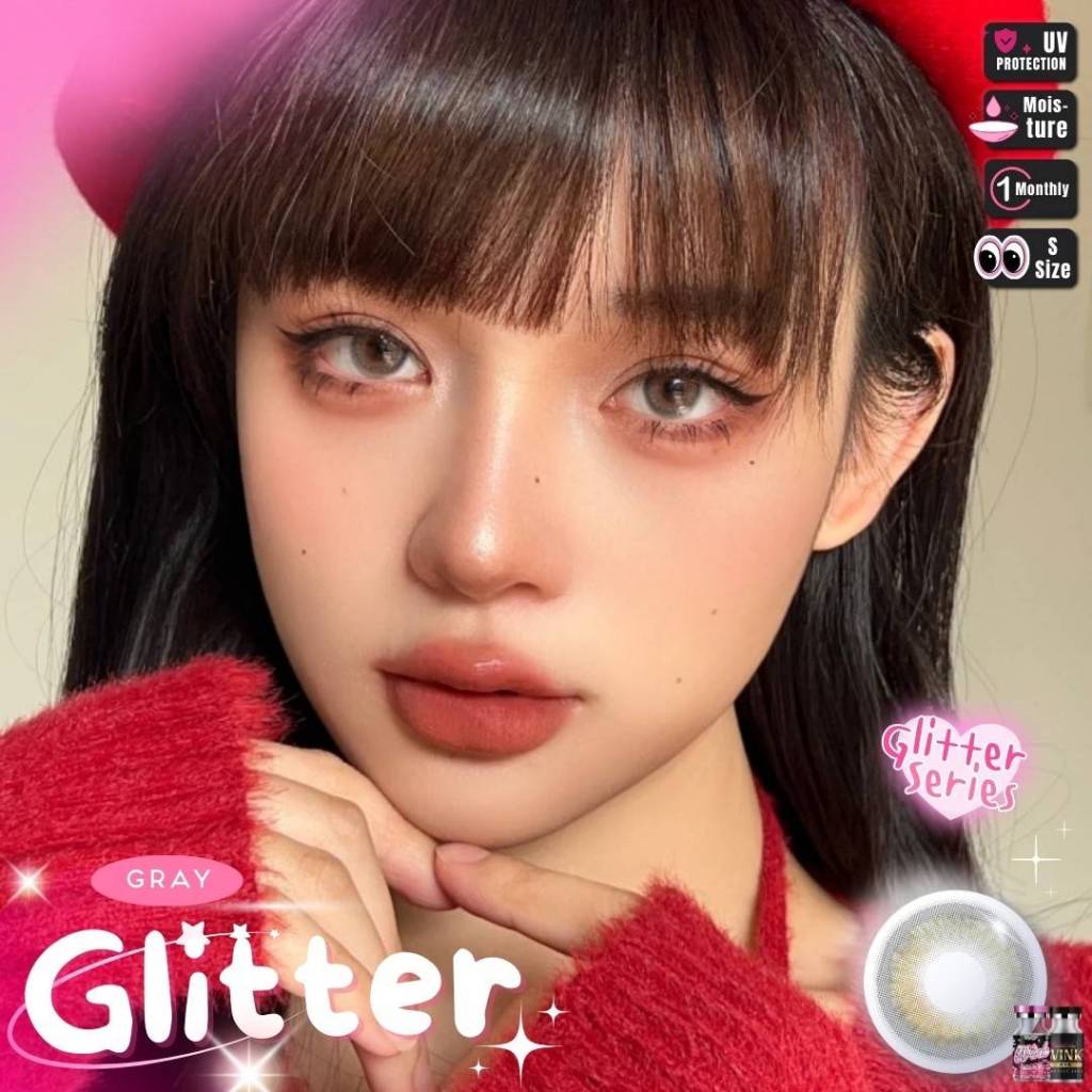 GLitter GRAY/ contact lens by.winkwow
