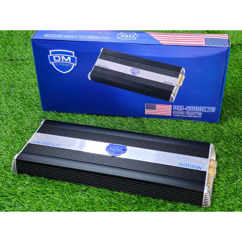 คลาสดี ขับซับ DM-6000K20 แบรนด์แท้ 8000w class-d เพาเวอร์ เครื่องขยายเสียง ขับซับ12“-15”