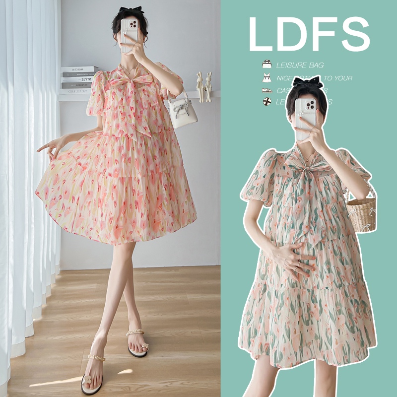 ( ผ้าไหมแก้ว ) ชุดมินิคลุมท้อง ใส่สบายไม่ร้อน  AA4172