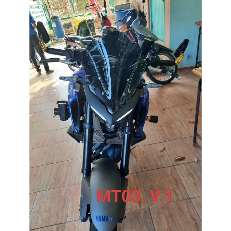 ชิวแต่งYamaha MT03(2022)ชิวหน้าตรงรุ่น