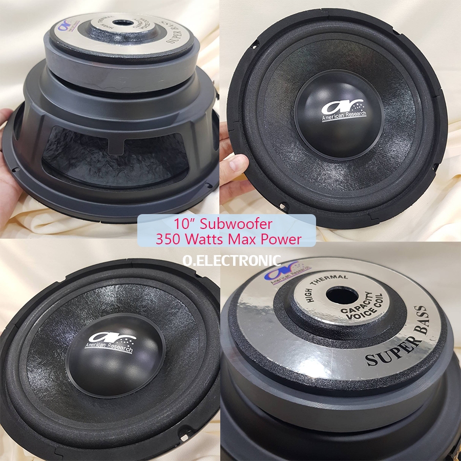 💢ส่งไว EMS💢ซับวูฟเฟอร์10"โครงปั้มAR 350วัตต์maxpowerราคาต่อดอก สินค้าใหม่พร้อมใบรับประกัน✅✅
