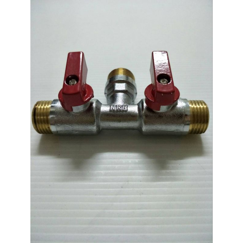 บอลวาล์ว 3 ทาง 2 บิด