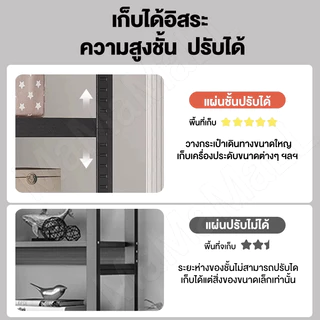 MMM 200CM ชั้นวางของชั้นเหล็ก ชั้นวางของ สแตนเลส+ไม้ แข็งแรงมาก ชั้นวางสินค้าในโกดังครัว รับน้ำหนักได้ถึง 500 กิโลกรัม