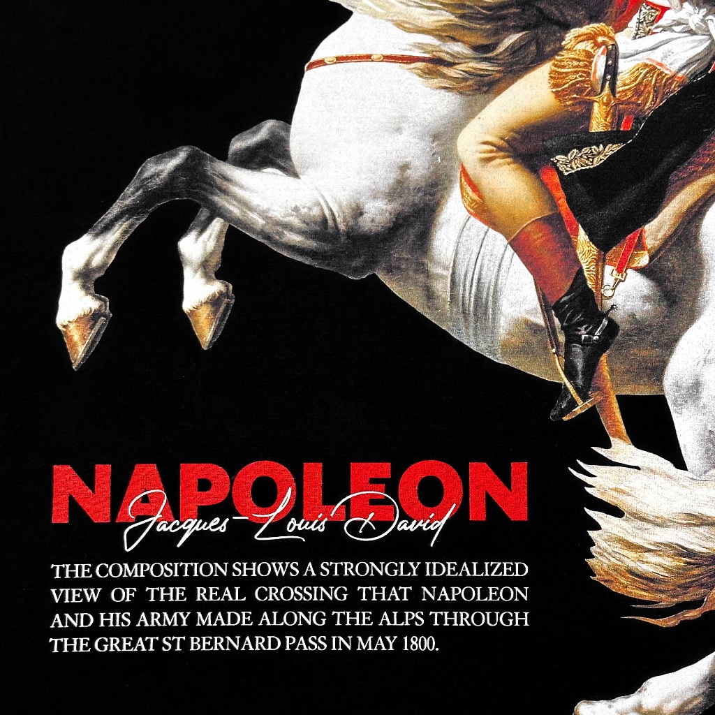 SADBOY® | Napoléon Bonaparte | Semi-Oversized | 100% Organic Cotton