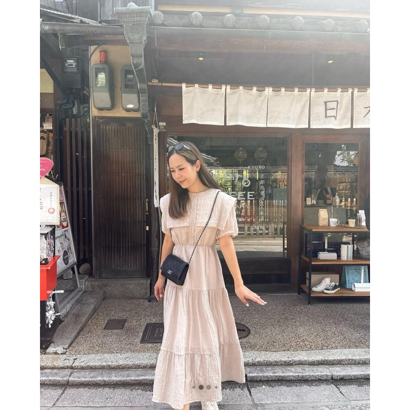 ส่งต่อ TINKERBELL dress (ทิงเกอร์เบลล์) by janunstudio สี pecan pie (น้ำตาล)