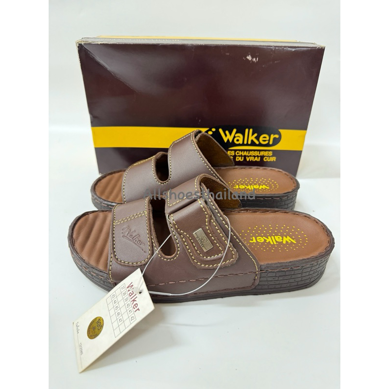 ของแท้100% New รองเท้าหนังแท้ Walker แบบสวม