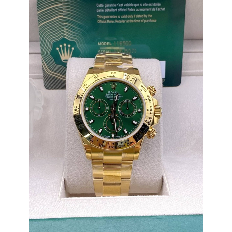 นาฬิกาข้อมือ Rolex Daytona Chronograph ETA 7750 top swiss 1:1 Ew Factory