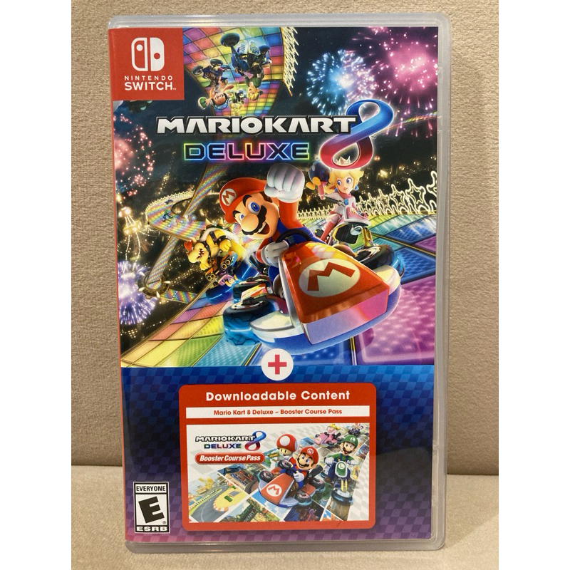 แผ่นเกม Nintendo Switch : Mario Kart Deluxe 8 + Booster Course Pass [มือสอง]